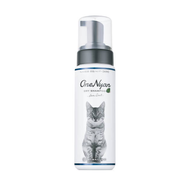 dry-sampoo-cat-01 OneNyan 泡沫乾洗澡(貓咪專用) ❤ 敏感肌適用 ★天然不刺激 免沖洗 舔食沒問題