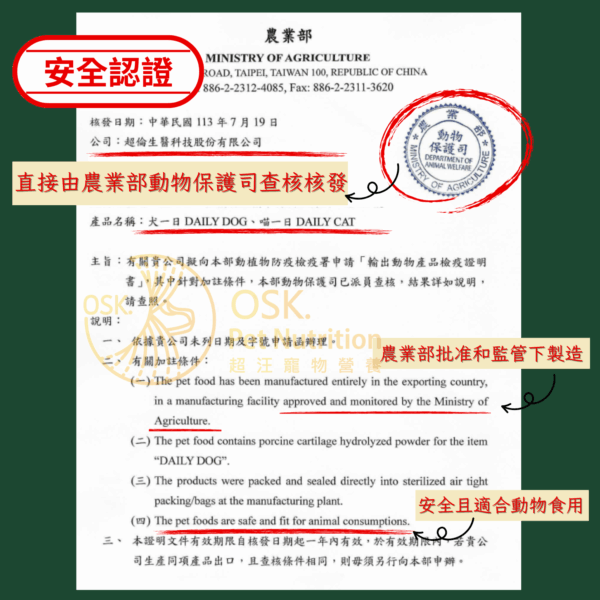 【喵一日】- 6合1 貓咪全方位保健營養粉/30小條(獨立包裝) ❤ 每日定量★純天然成份